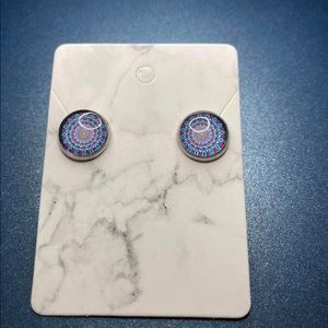 Mosaic Stud Earrings